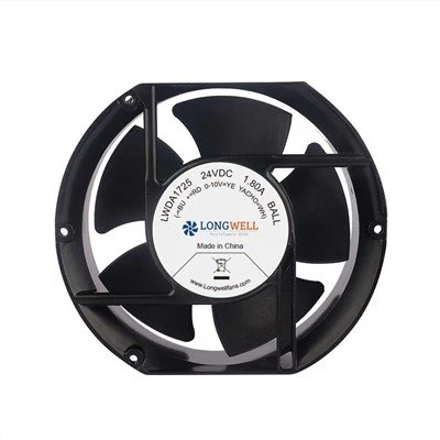 172 mm x 150 mm x 25 mm 7-palčni aksialni hladilni ventilator DC AC